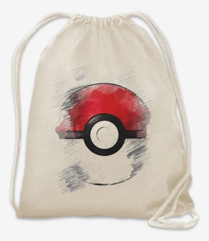 Mochila Blanco de Pokeball