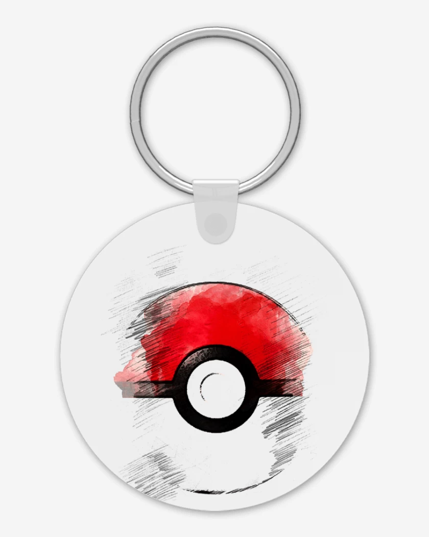 Llavero Blanco de Pokeball