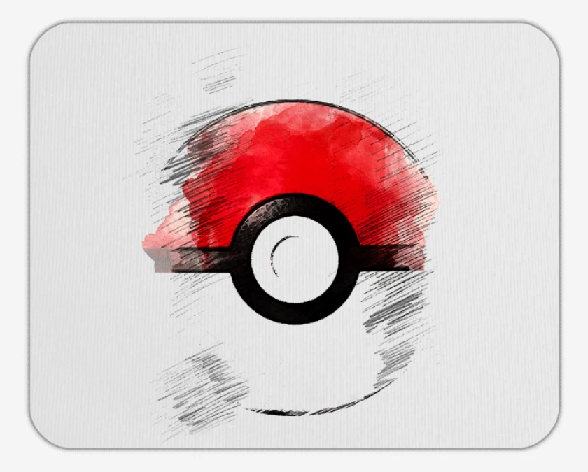 Mousepad Blanco de Pokeball