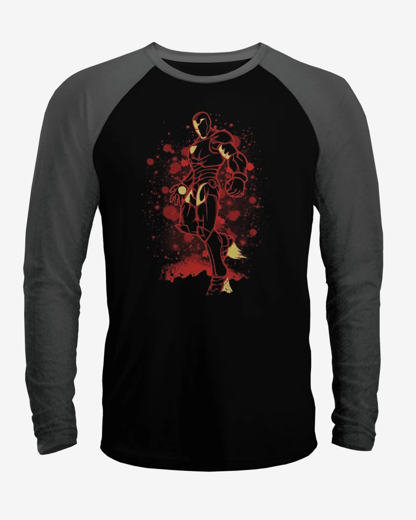 Polera Raglan el chico de hierro