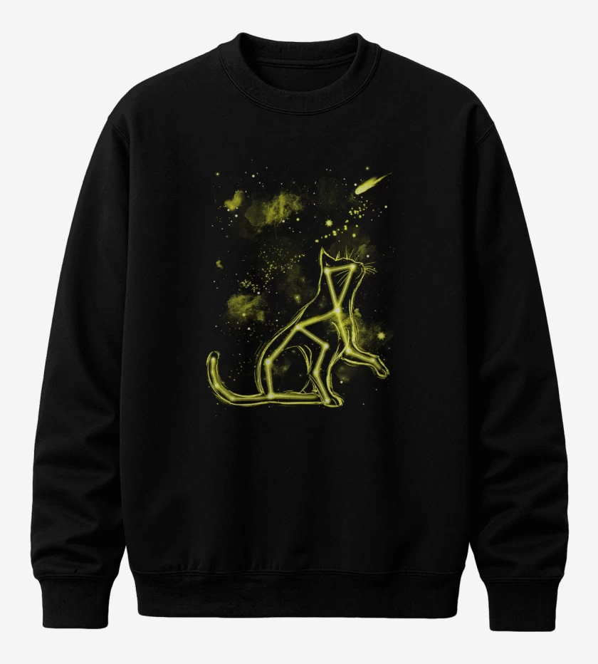 Poleron polo Negro de Star Cat