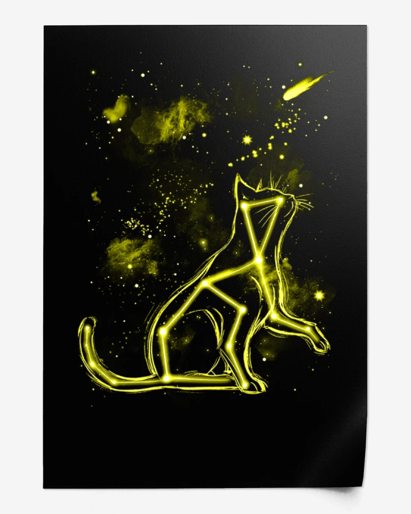 Print Star Cat