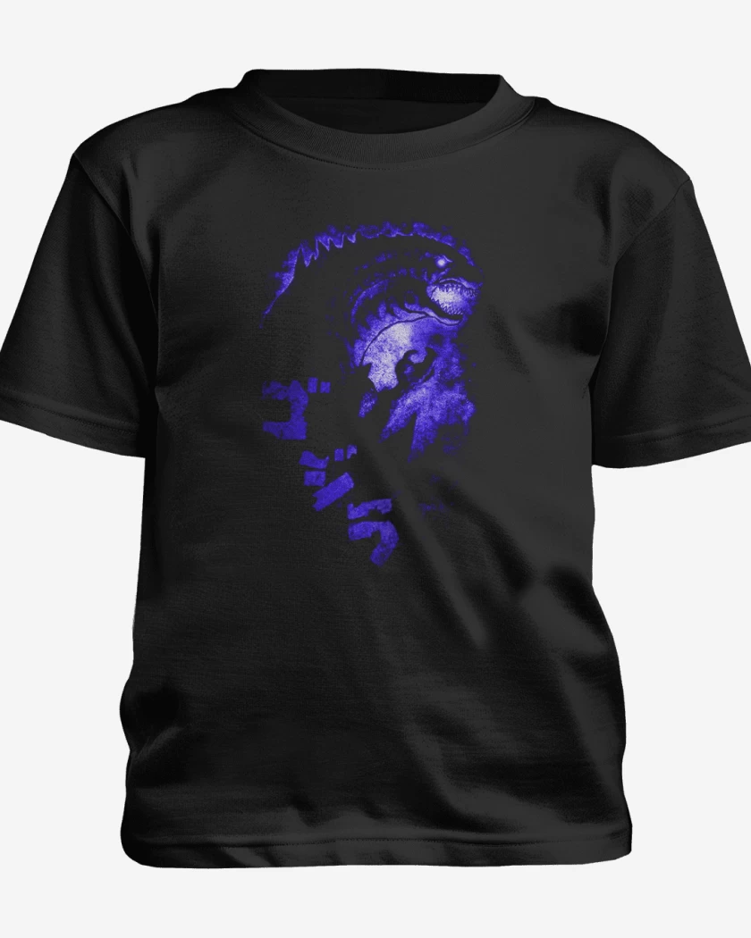 Polera de niño Negro de El rey de los monstruos