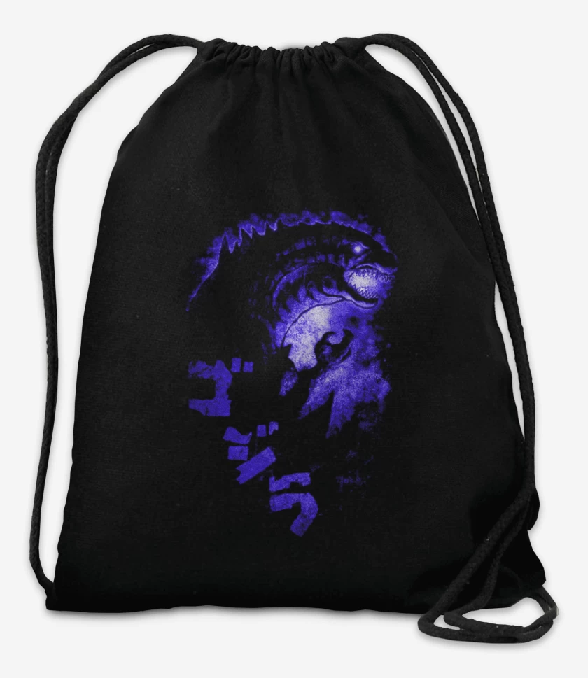 Mochila Negro de El rey de los monstruos