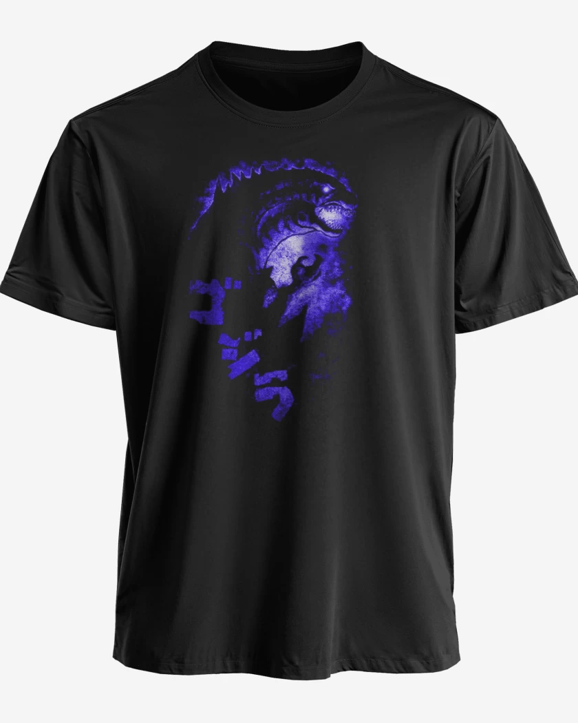 Polera premium Negro de El rey de los monstruos