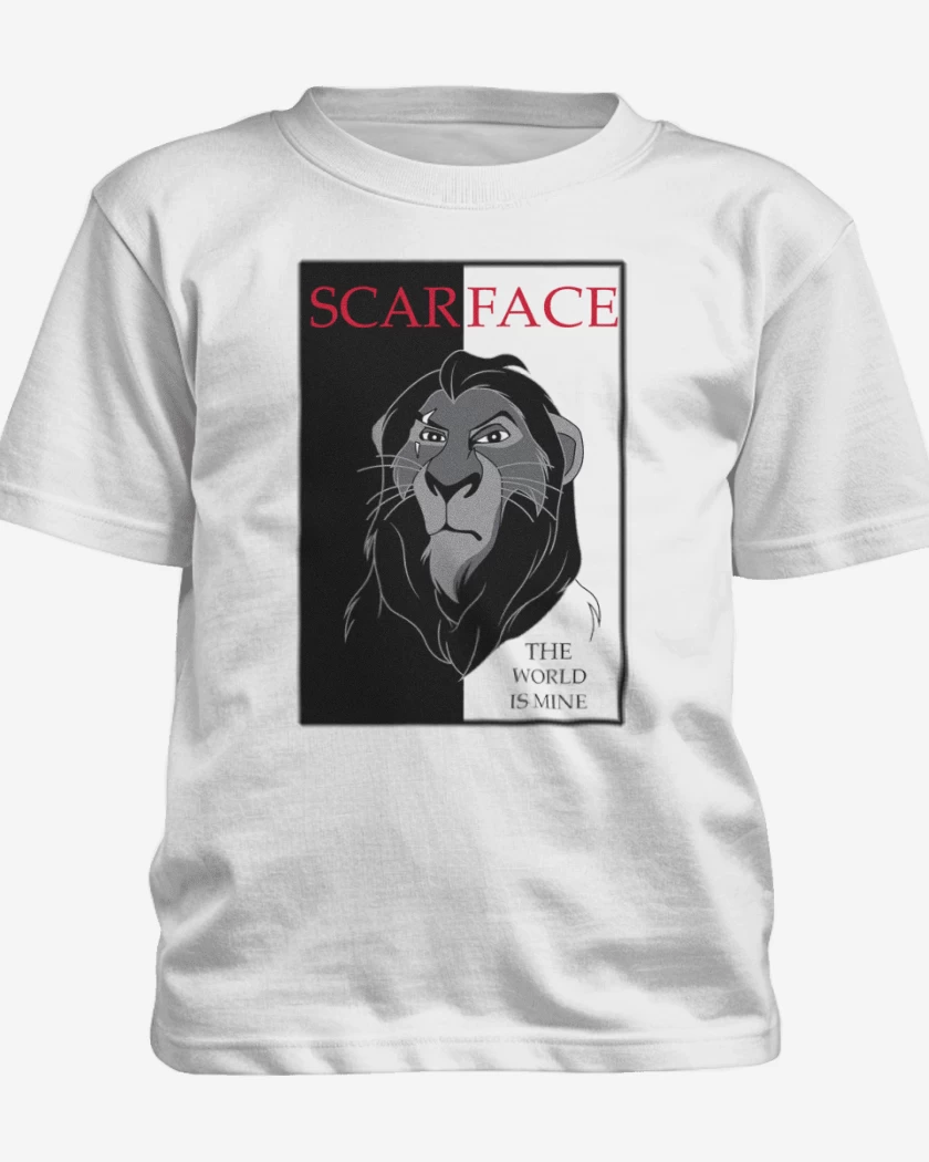 Polera de niño Blanco de Scarface