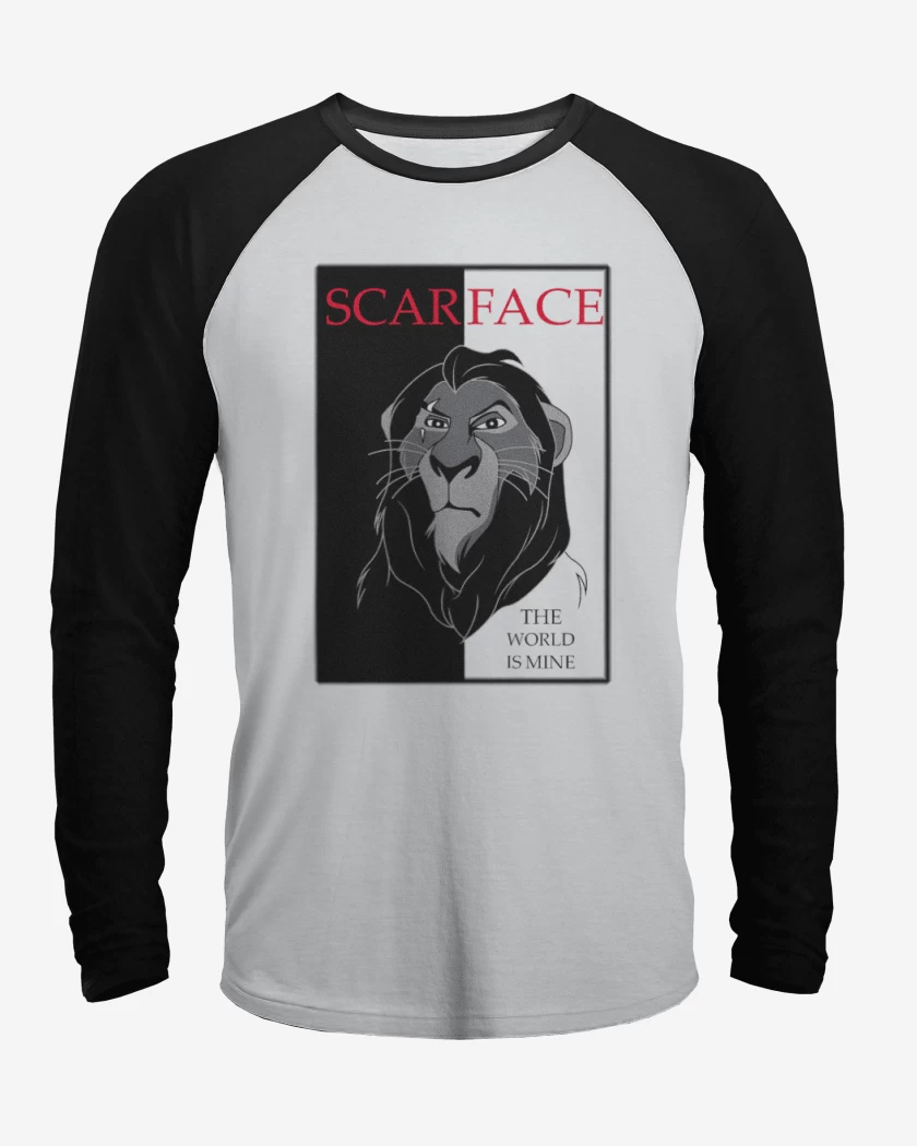 Polera Raglan Scarface