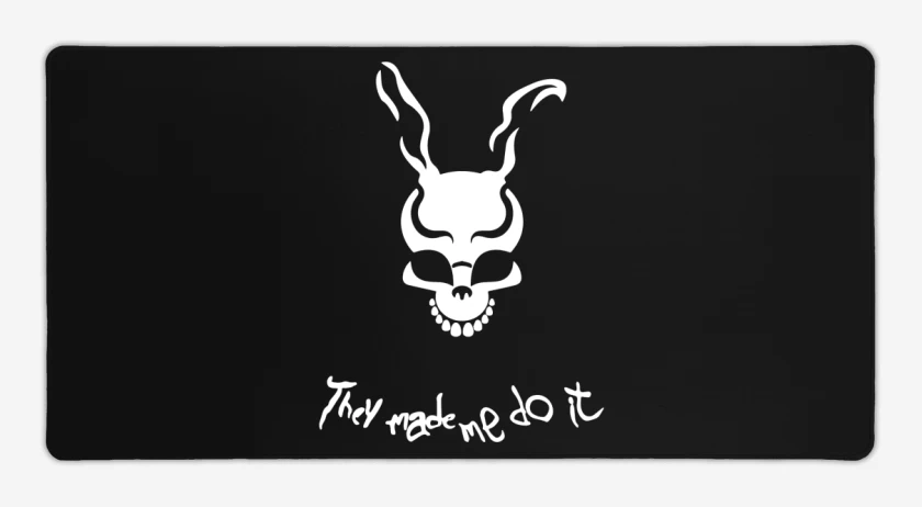Mouse pad Gamer Darko - They made me do it