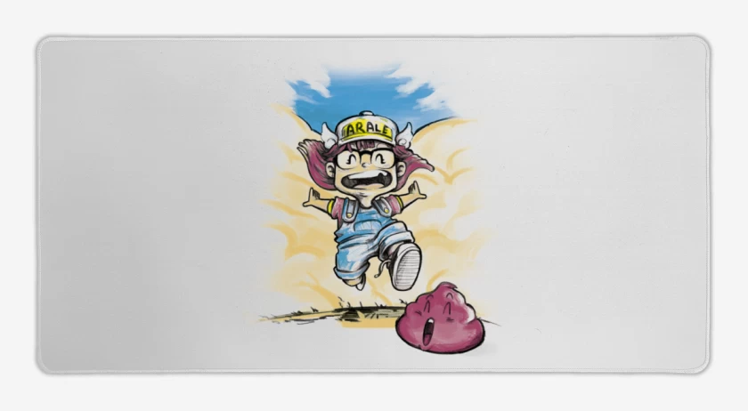 Mouse pad Gamer Blanco de arale 2