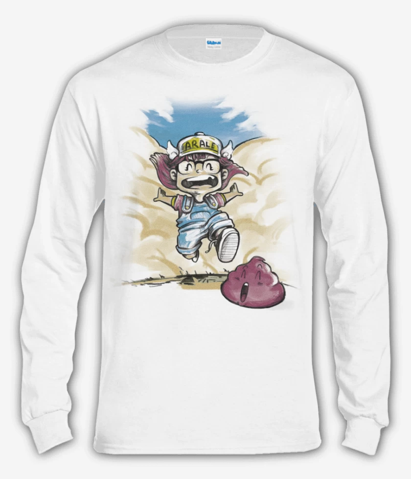 Polera manga larga Blanco de arale 2