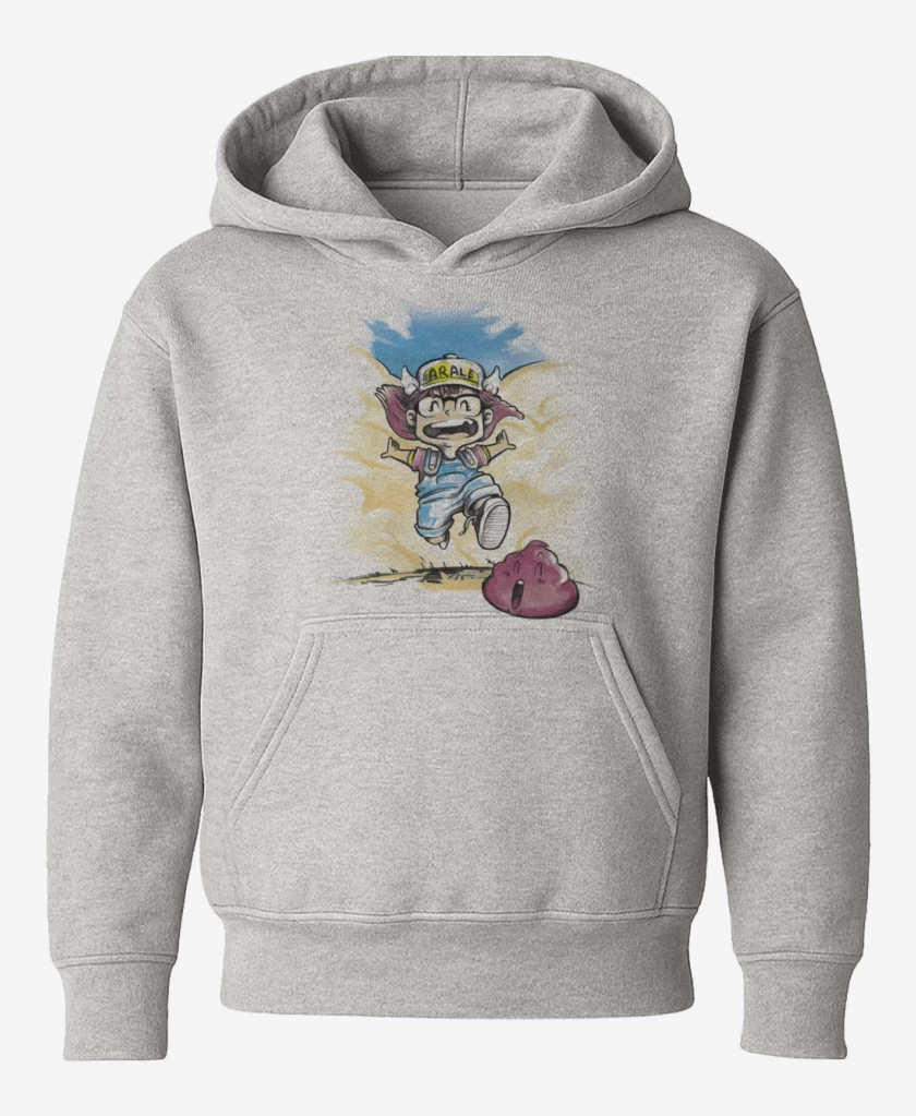 Poleron de niño Gris Melange de arale 2