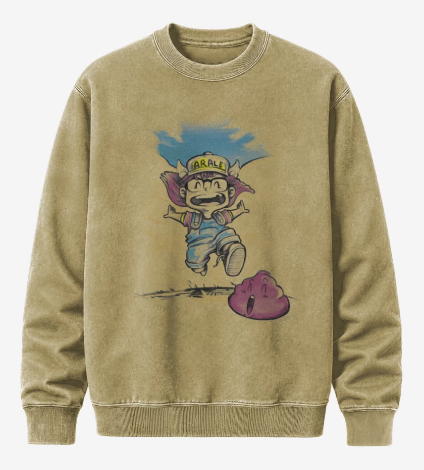 Poleron Polo Acid Wash Beige de arale 2
