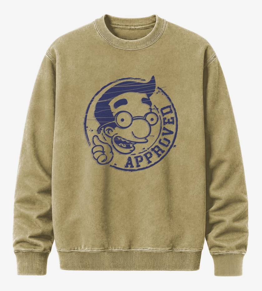 Poleron Polo Acid Wash Beige de milhouse approved