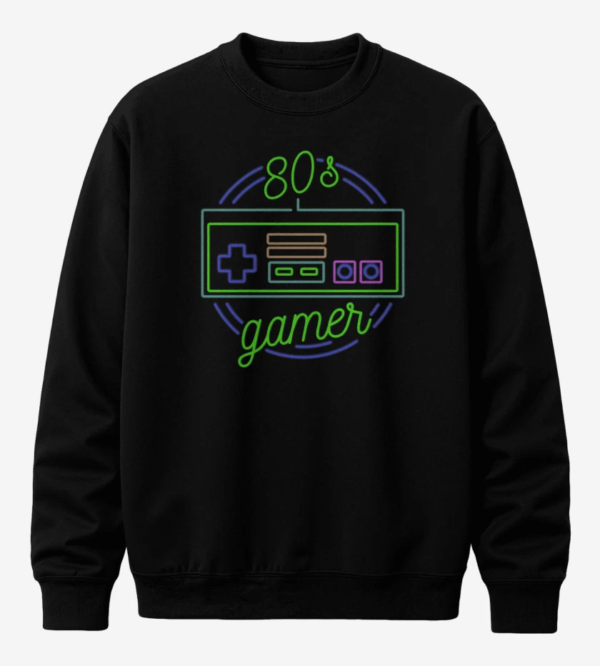 Poleron polo 80s gamer