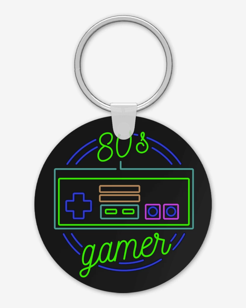 Llavero 80s gamer