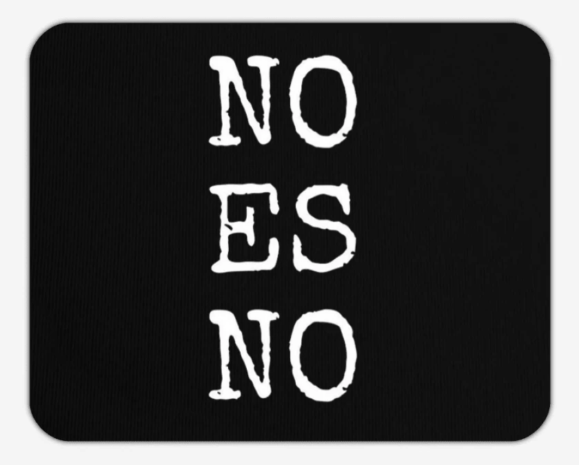 Mousepad No es no