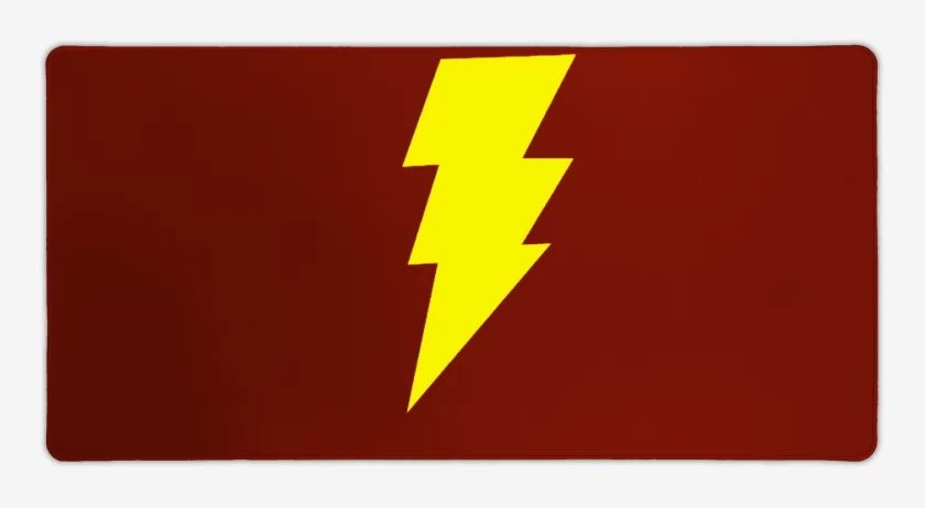 Mouse pad Gamer Rojo de Rayito magico 2