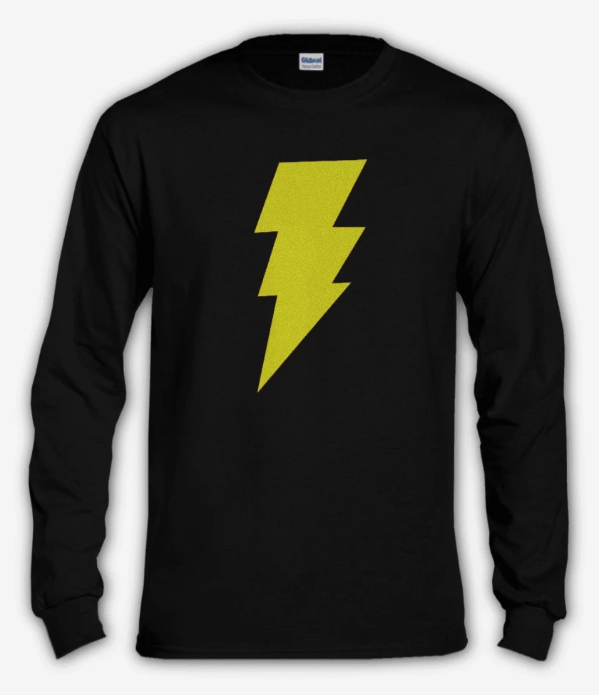Polera manga larga Negro de Rayito magico 2