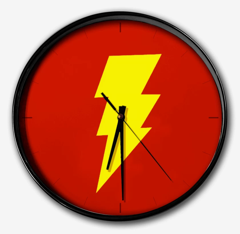 Reloj Rojo de Rayito magico 2