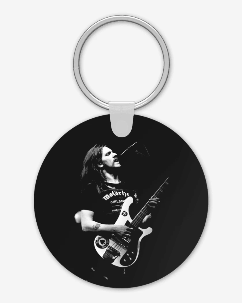 Llavero Negro de Lemmy
