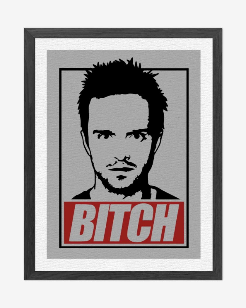 Cuadro decorativo Gris Melange de Jesse - Bitch
