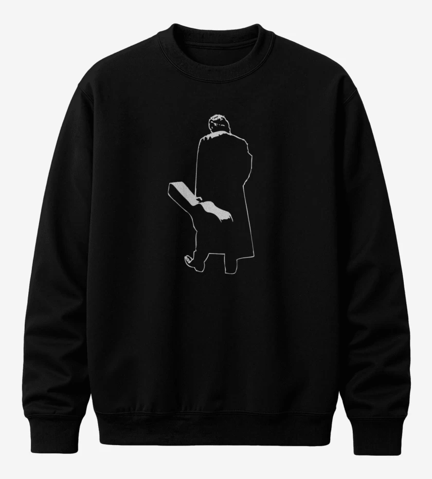 Poleron polo Negro de Man in black