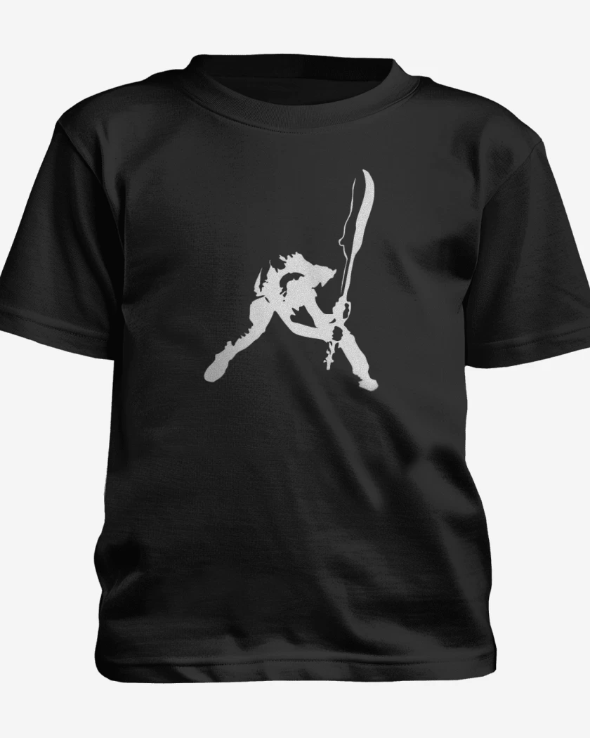 Polera de niño Negro de The Clash guitarra