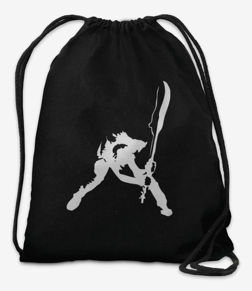 Mochila Negro de The Clash guitarra