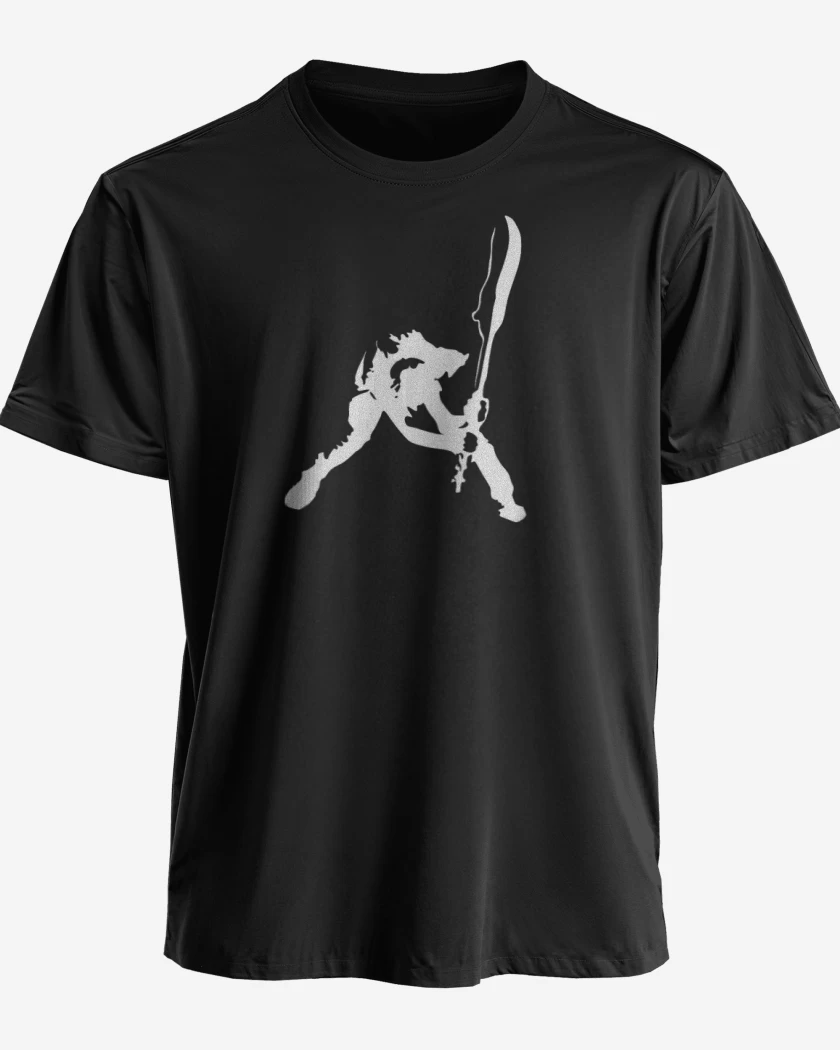 Polera premium Negro de The Clash guitarra
