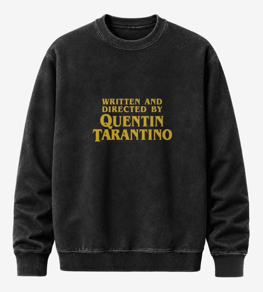 Poleron Polo Acid Wash Negro de Directed by Tarantino