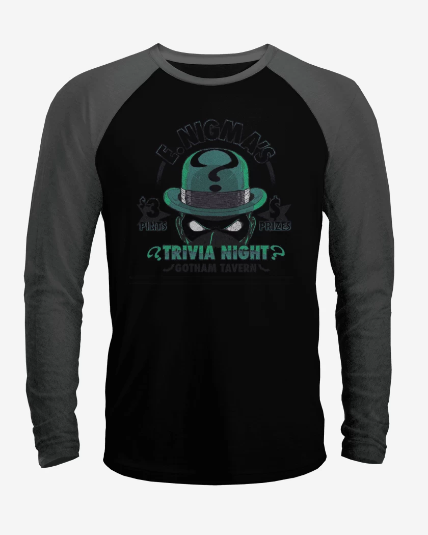 Polera Raglan Acertijo Trivia