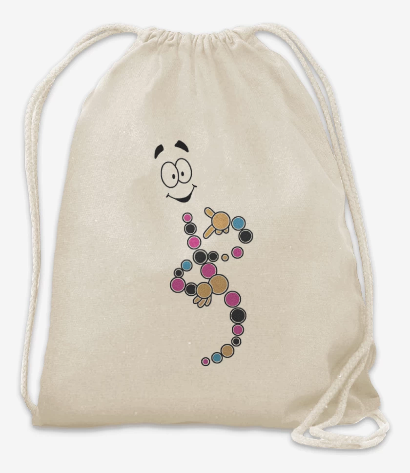Mochila Blanco de Mr. adn jurassic