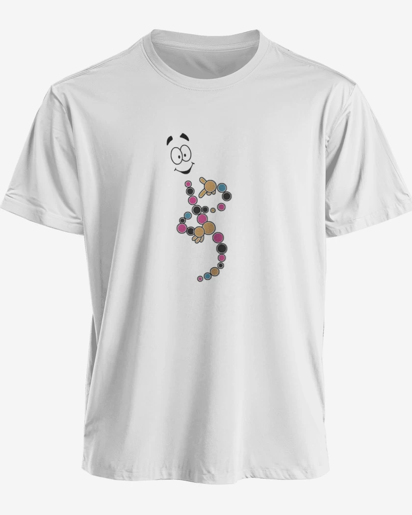 Polera premium Blanco de Mr. adn jurassic