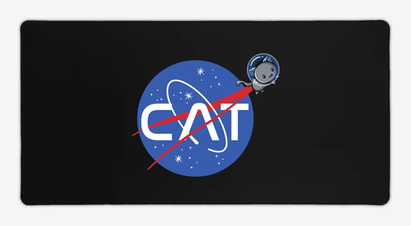 Mouse pad Gamer Cat Nasa