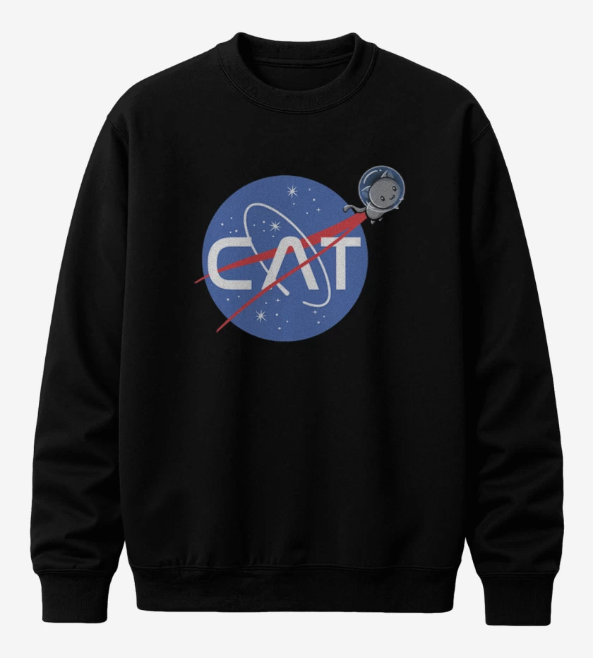 Poleron polo Negro de Cat Nasa