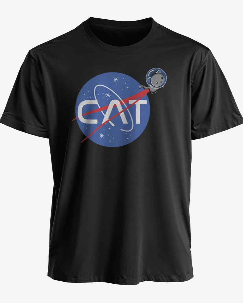 Polera premium Negro de Cat Nasa
