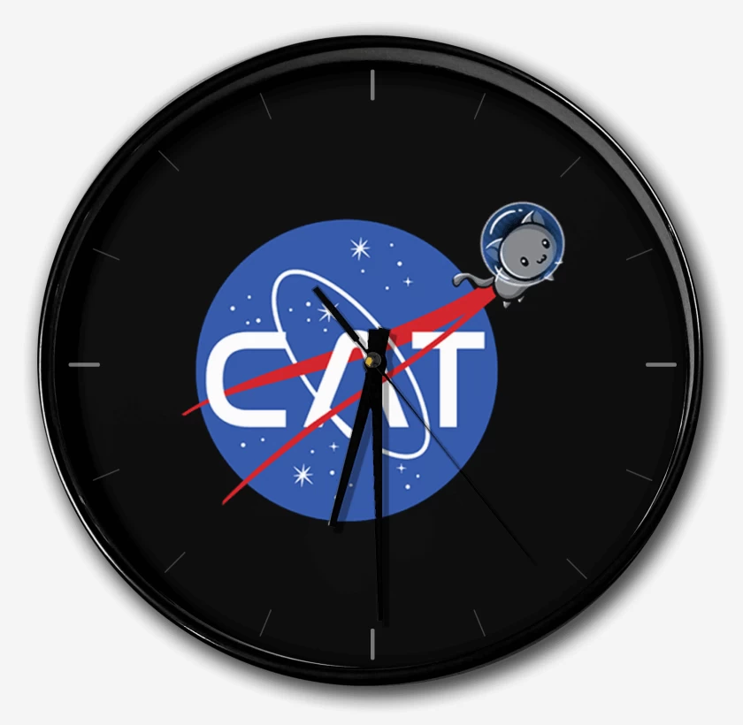 Reloj Negro de Cat Nasa