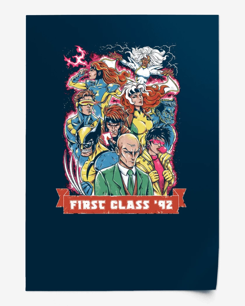 Print X men first class