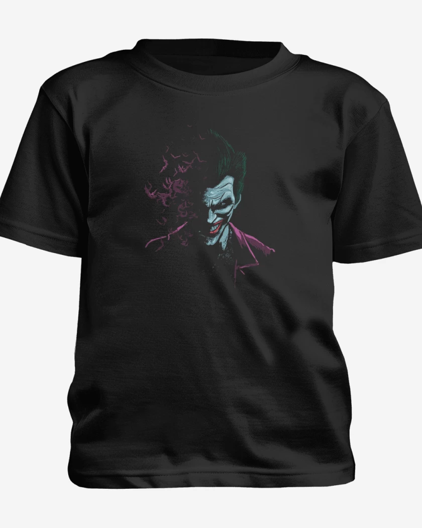 Polera de niño Negro de Batjokerr