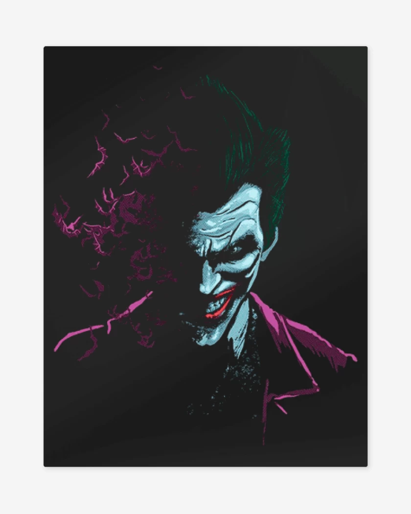 Print metalico Negro de Batjokerr