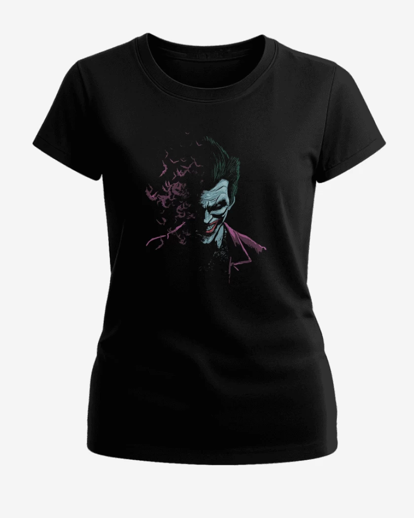 Polera de Mujer Negro de Batjokerr
