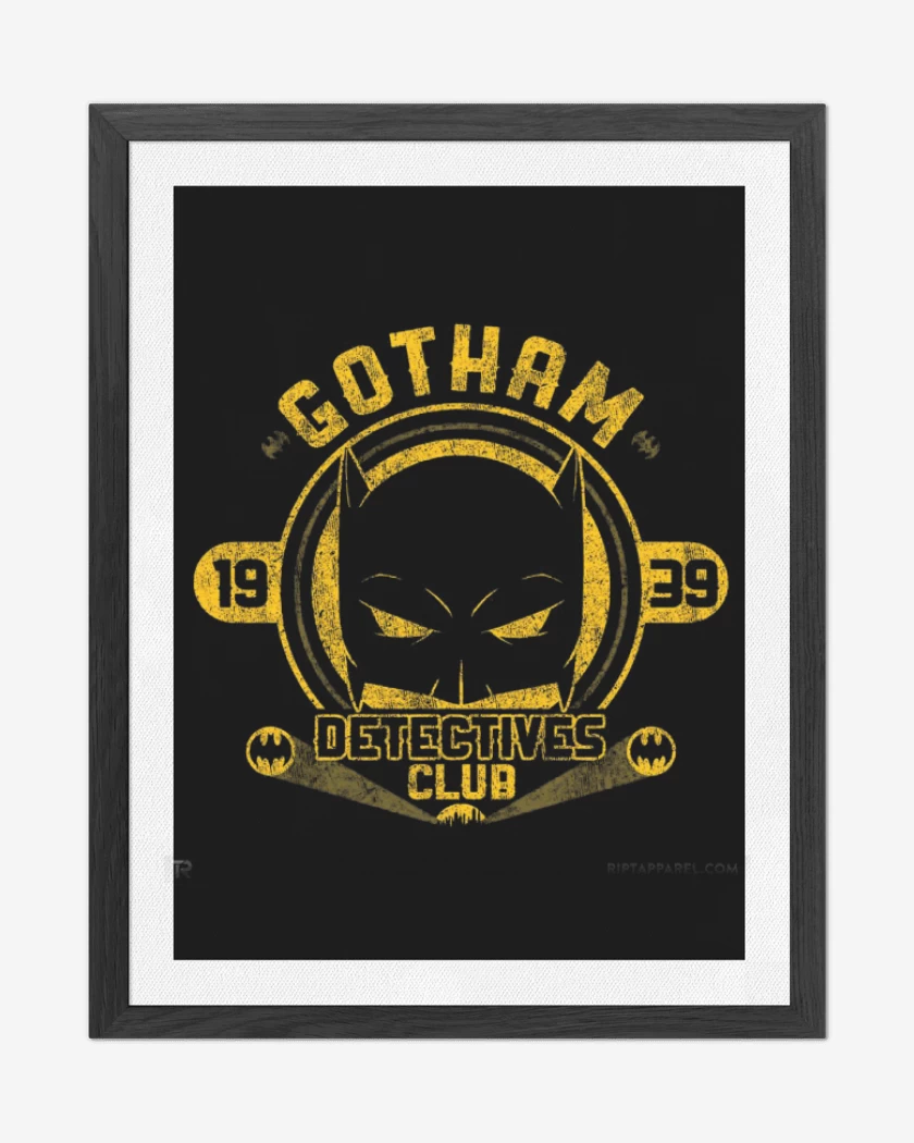 Cuadro decorativo Gotham Detectives 