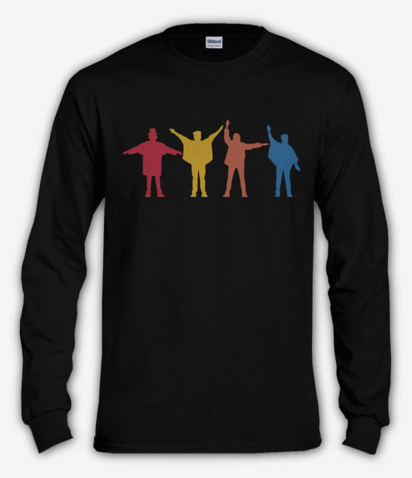 Polera manga larga The Beatles - Siluetas
