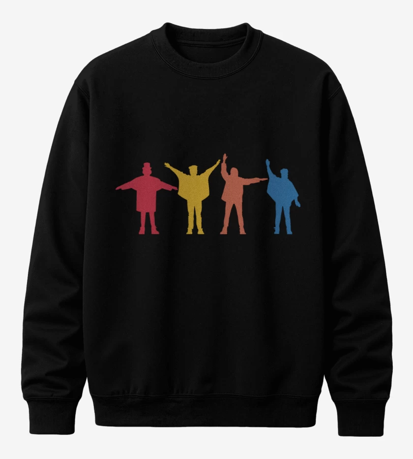 Poleron polo The Beatles - Siluetas