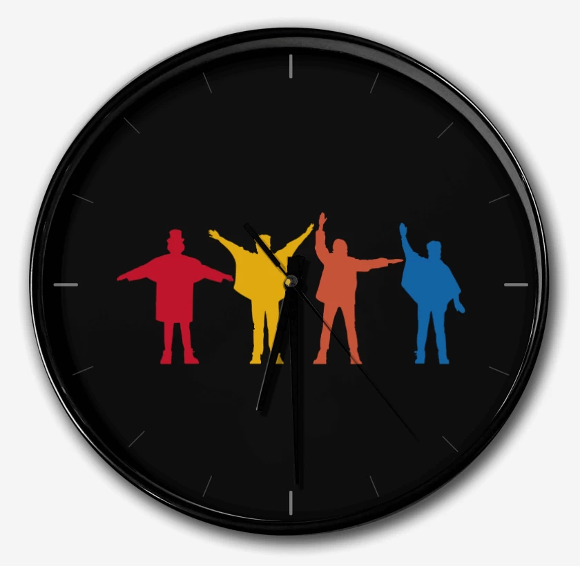 Reloj The Beatles - Siluetas