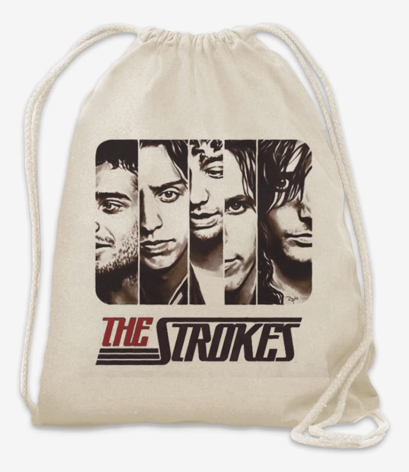 Mochila Blanco de THE STROKES 2