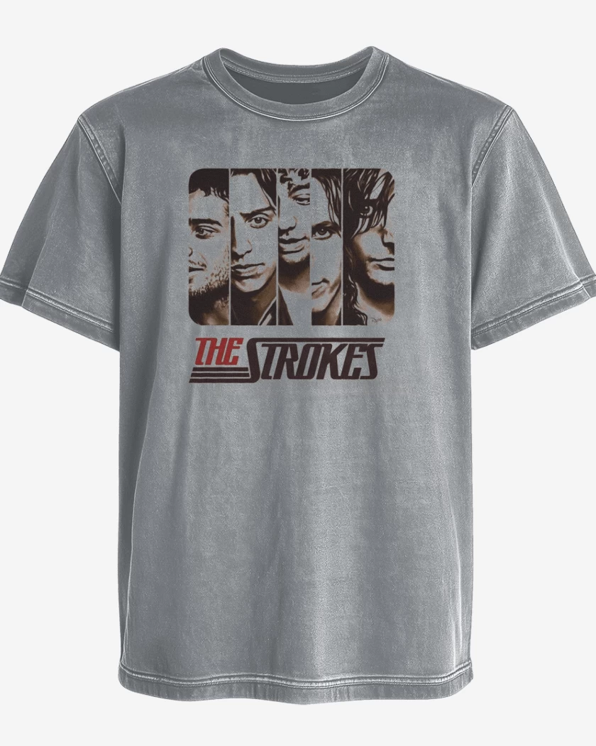 Polera desgastada THE STROKES 2