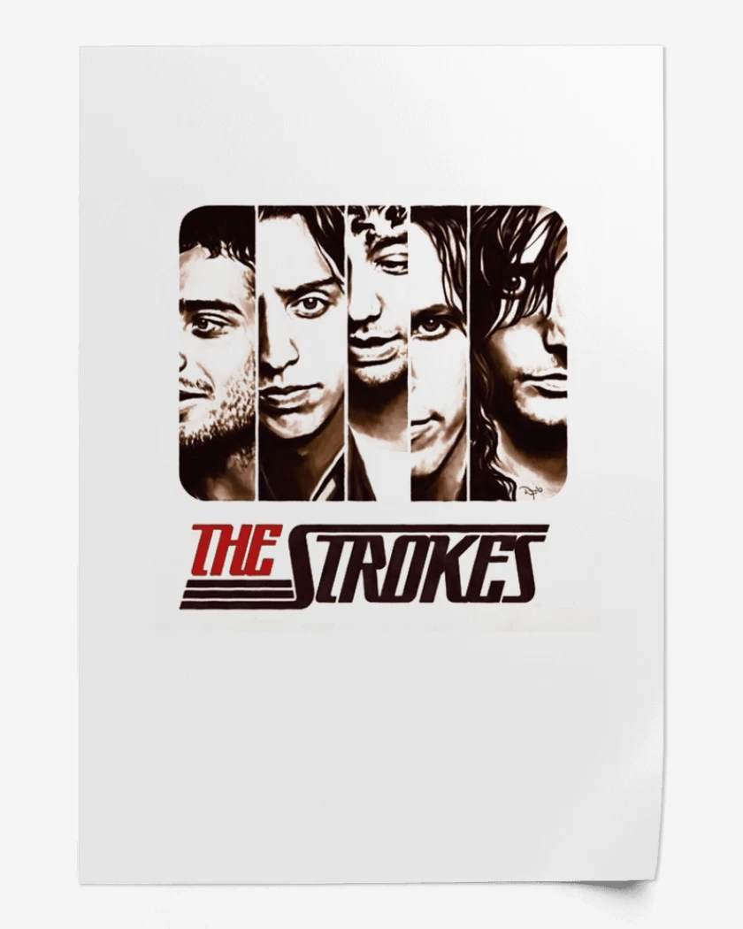 Print THE STROKES 2