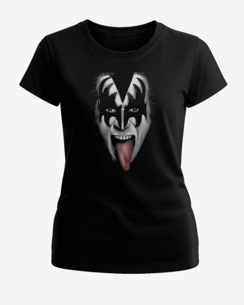 Polera de Mujer Negro de KISS 2 