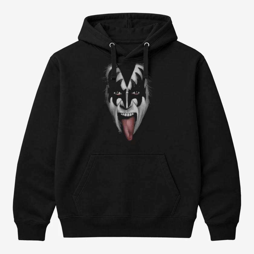 Polerón Canguro Negro de KISS 2 